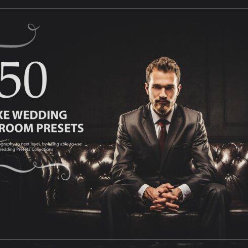 50 Luxe Wedding Lightroom Presetscover image.