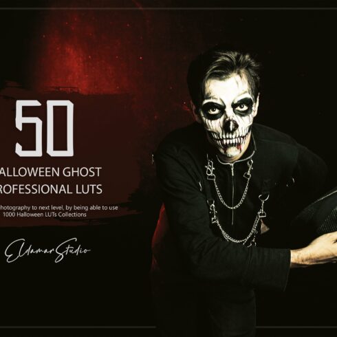 50 Halloween Ghost LUTs and Presetscover image.