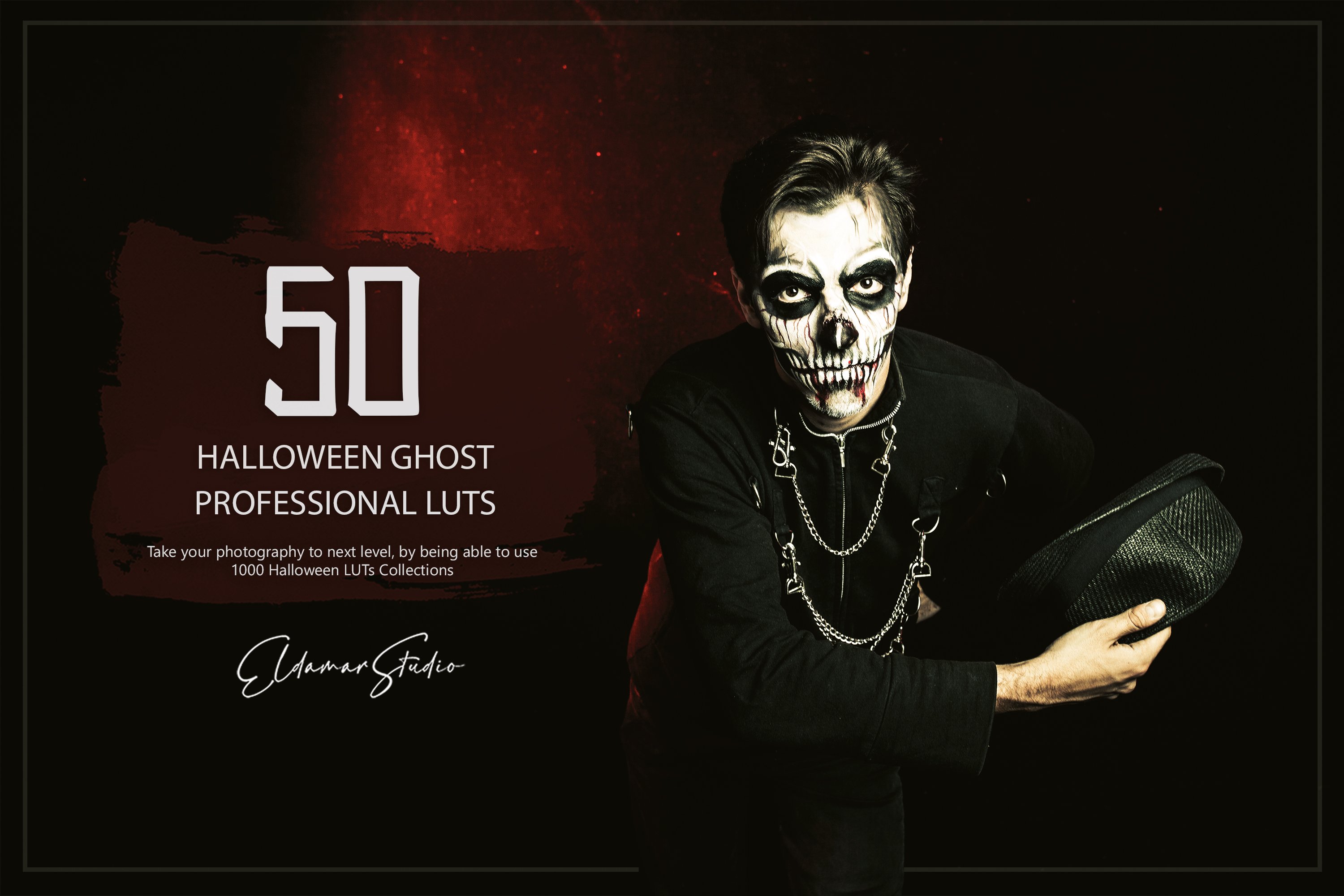 50 Halloween Ghost LUTs and Presetscover image.