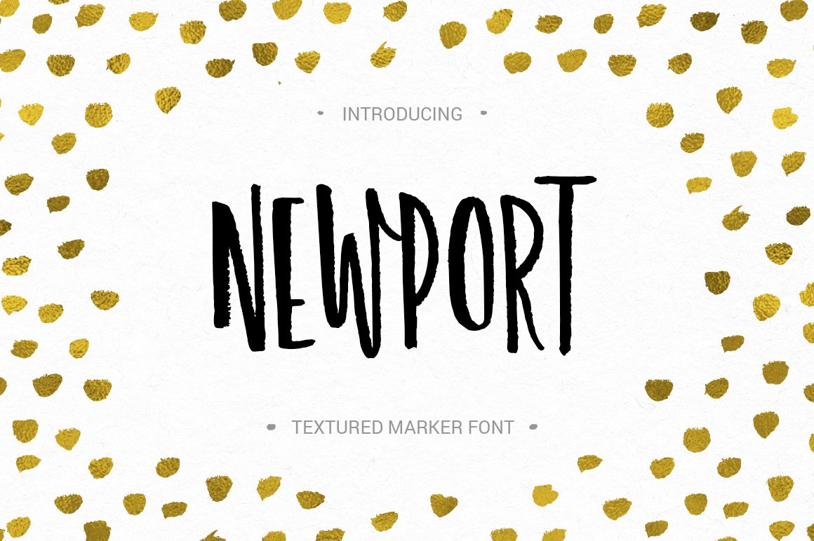 Newport - marker font cover image.