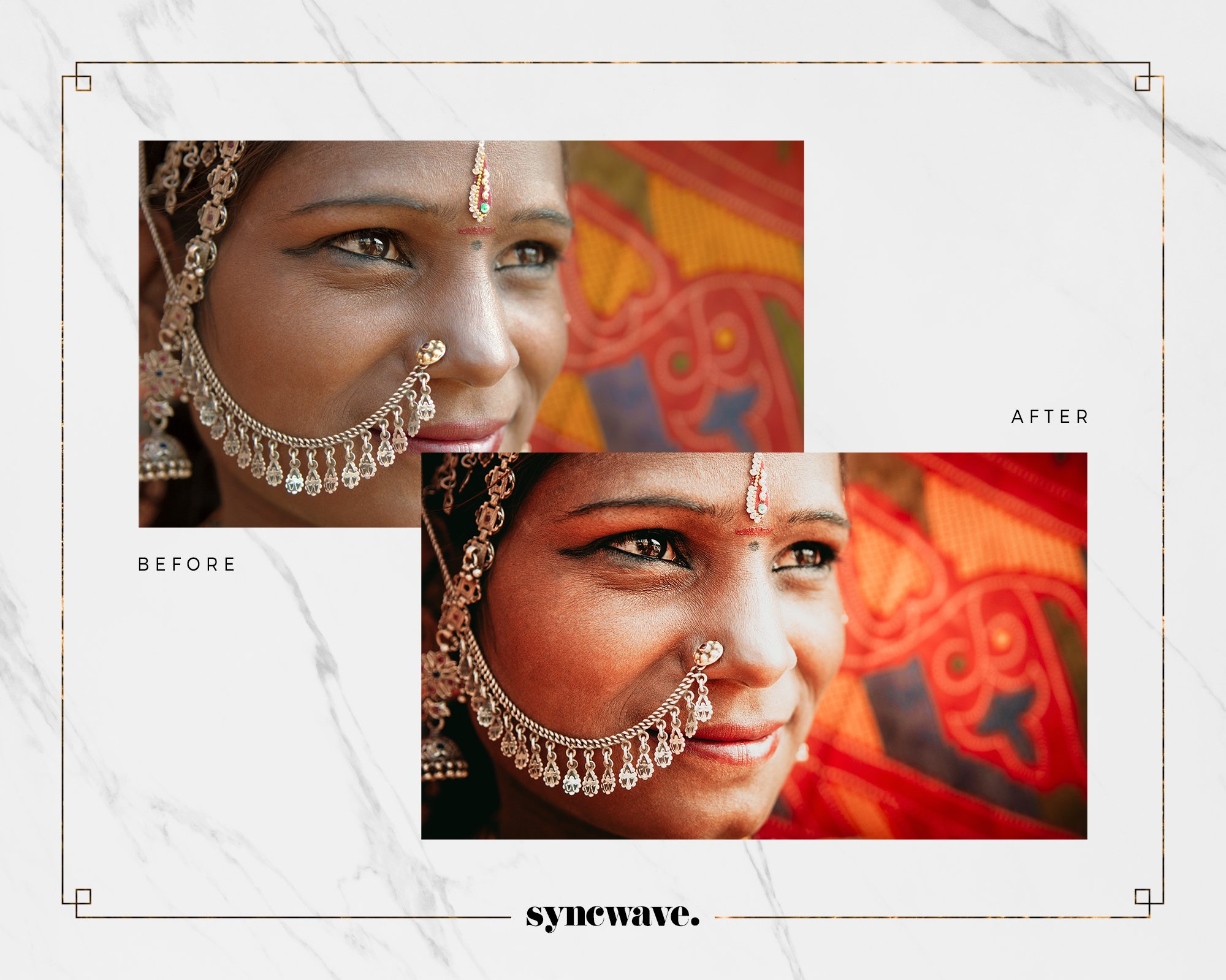 Maharadja Lightroom Presets Bundlepreview image.