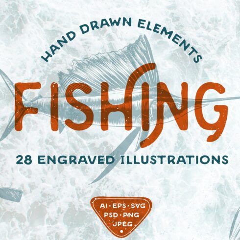 Book cover with a drawing of a fish.