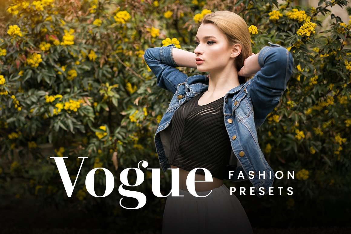 Vogue FX - Lightroom Presetscover image.