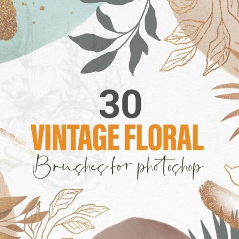 Vintage Floral Brushes - Photoshopcover image.