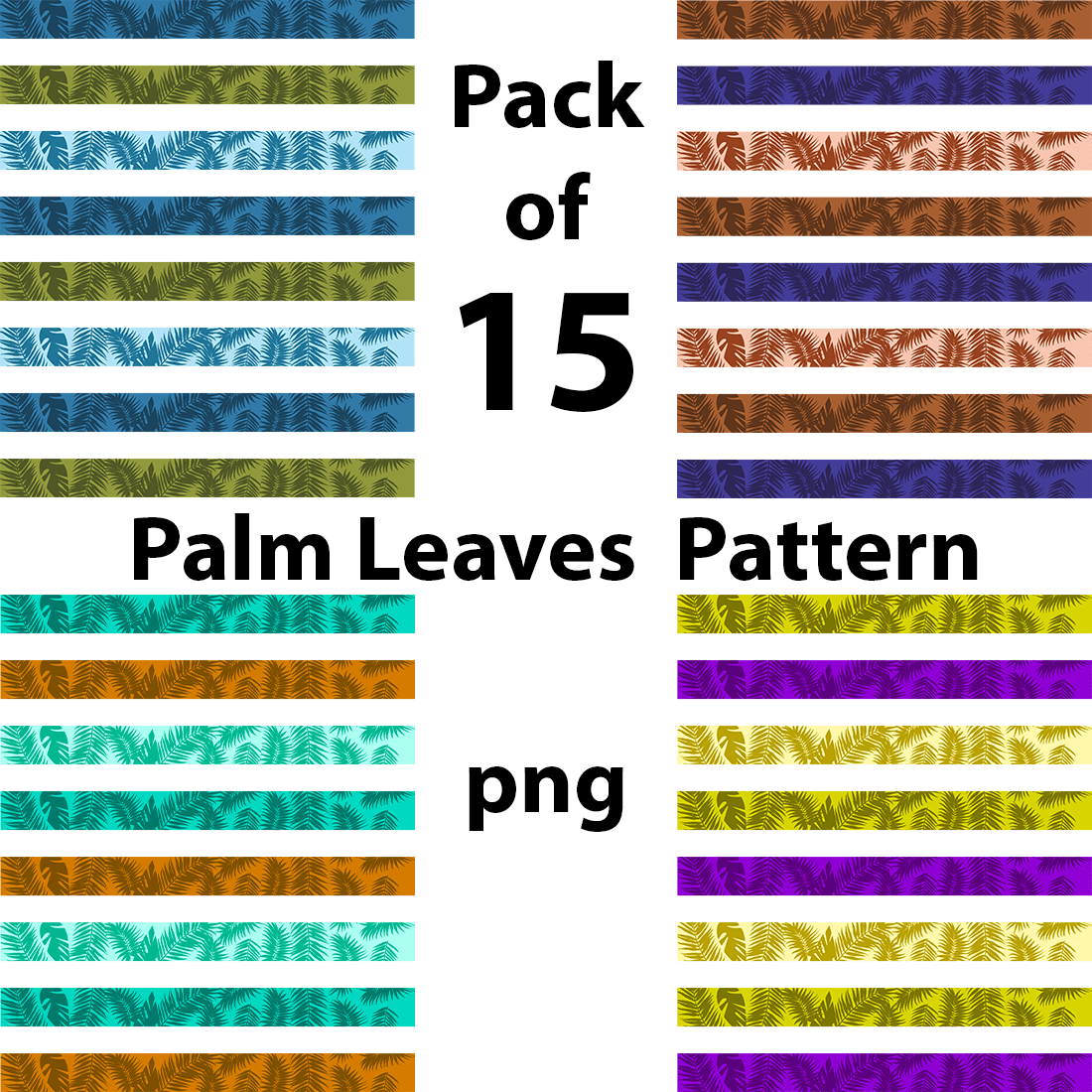 Palm Leaves Pattern cover image.