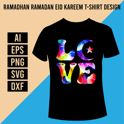 Ramadhan Ramadan Eid Kareem T-Shirt Design cover image.