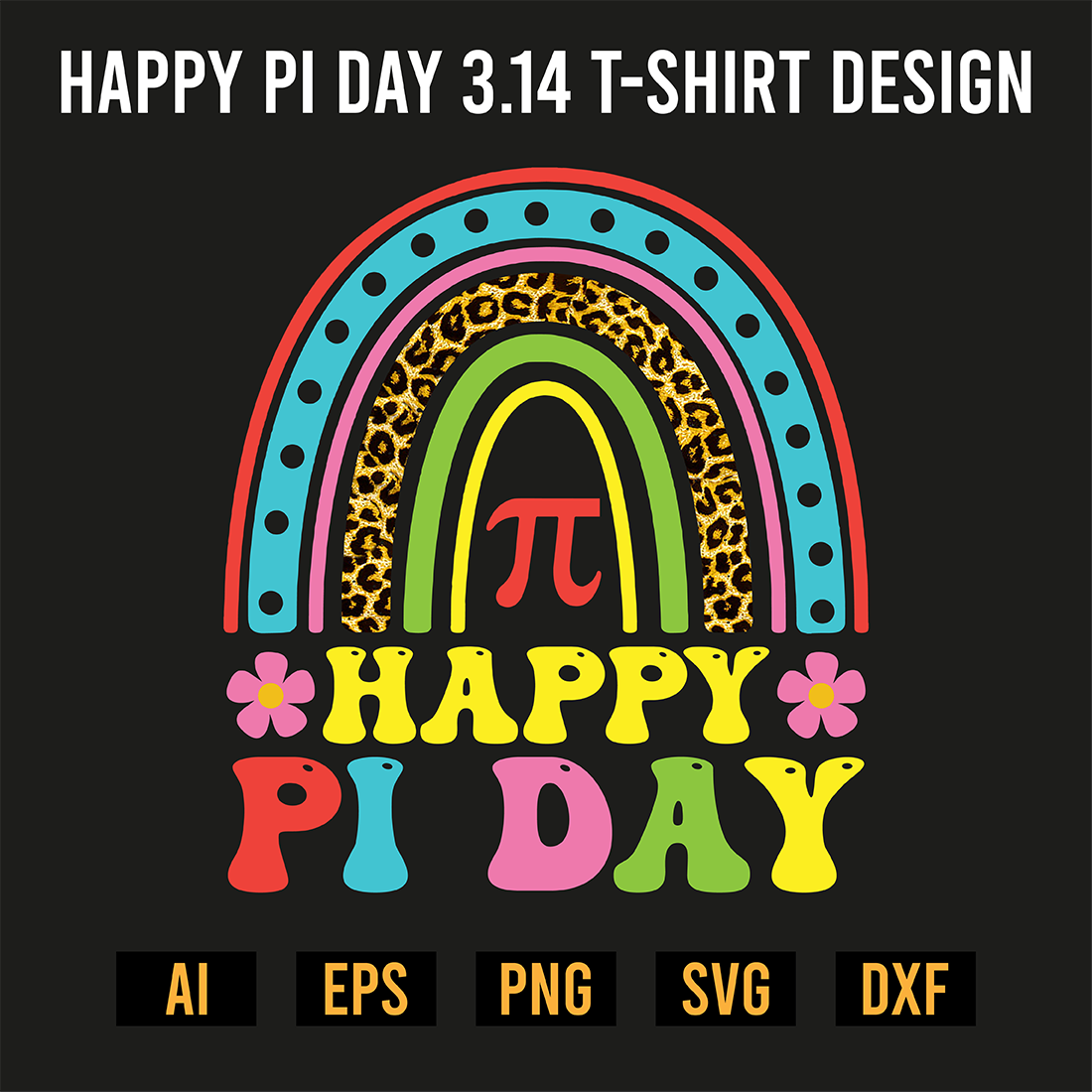 Happy PI Day 314 T-Shirt Design preview image.