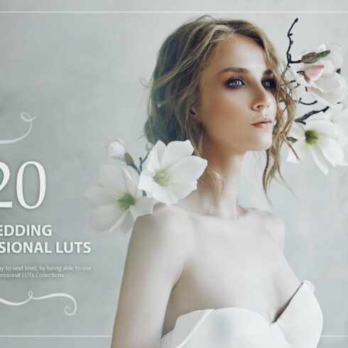 20 Wedding LUTs Packcover image.