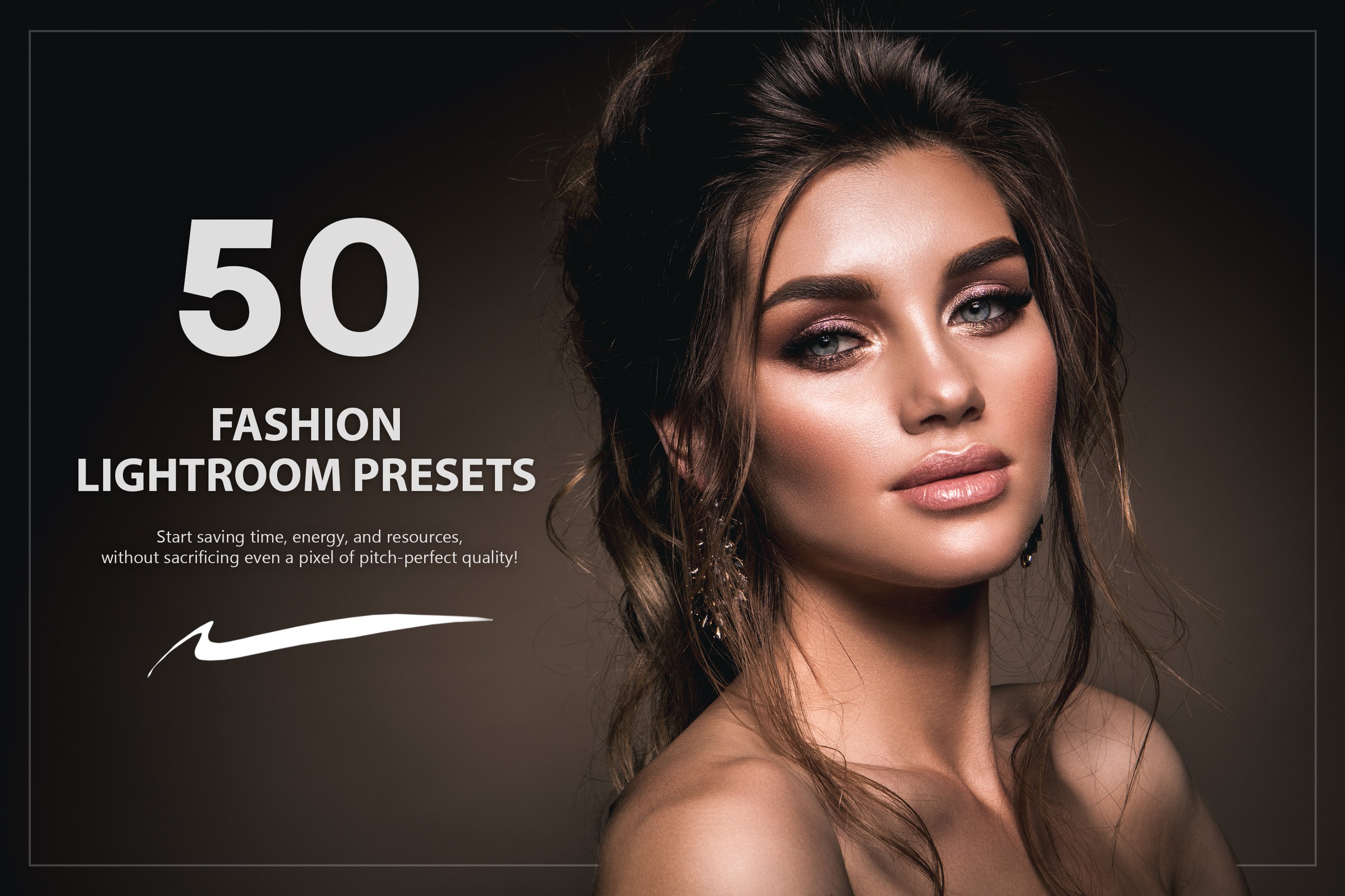 50 Fashion Lightroom Presetscover image.