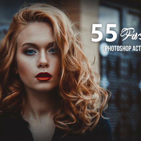 55 Fashion Photoshop Actionscover image.