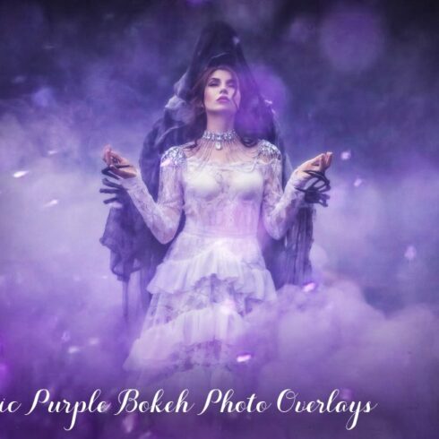 30 Cinematic Purple Bokeh Overlayscover image.