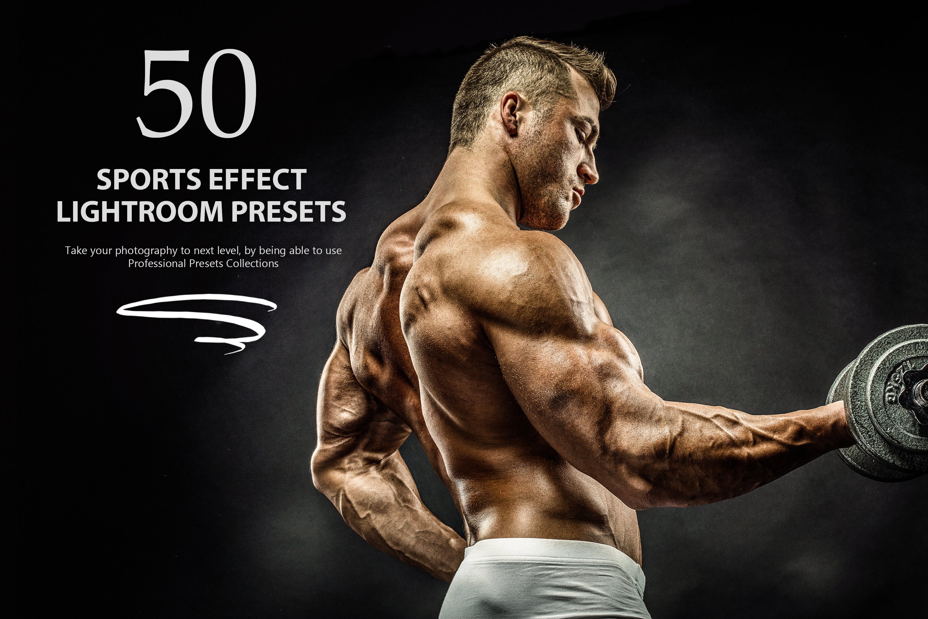 50 Sports Effect Lightroom Presetscover image.