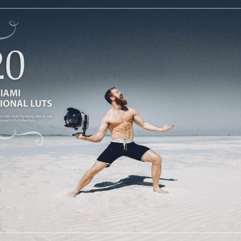 20 Miami LUTs Packcover image.