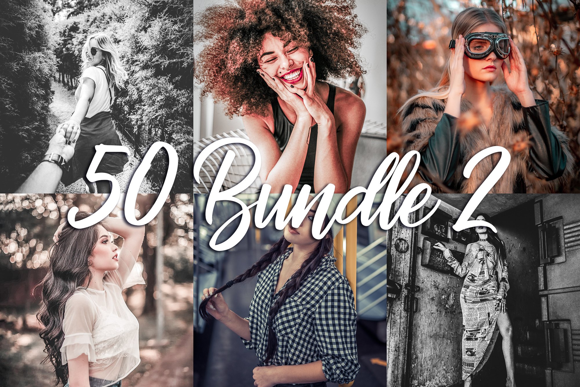 50 Lightroom CC Presets Bundle 2cover image.