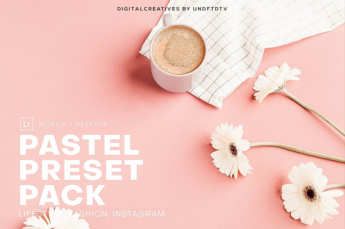 DC Pastel Lightroom Preset Pack v1cover image.