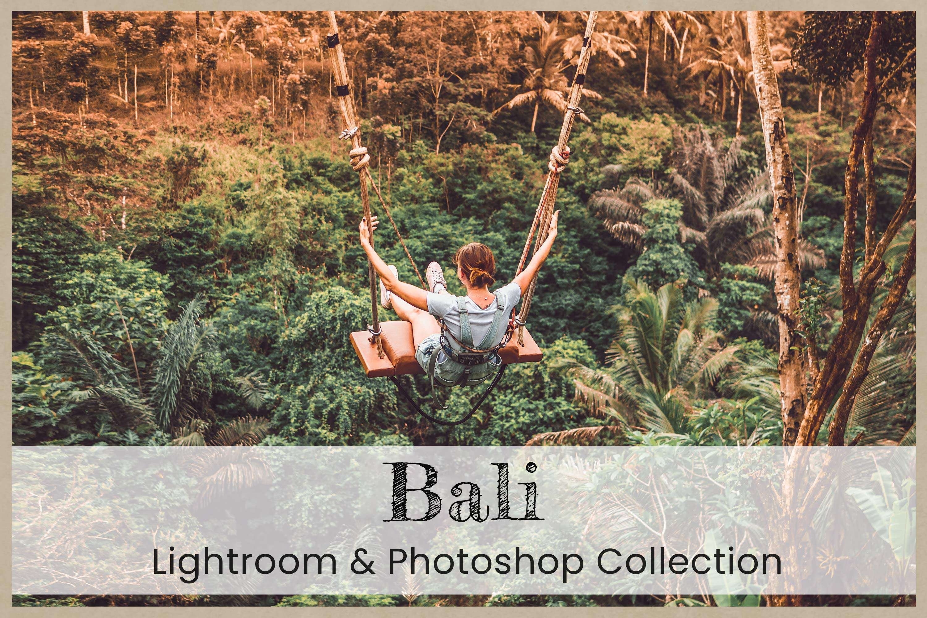 10 Bali lightroom presetscover image.