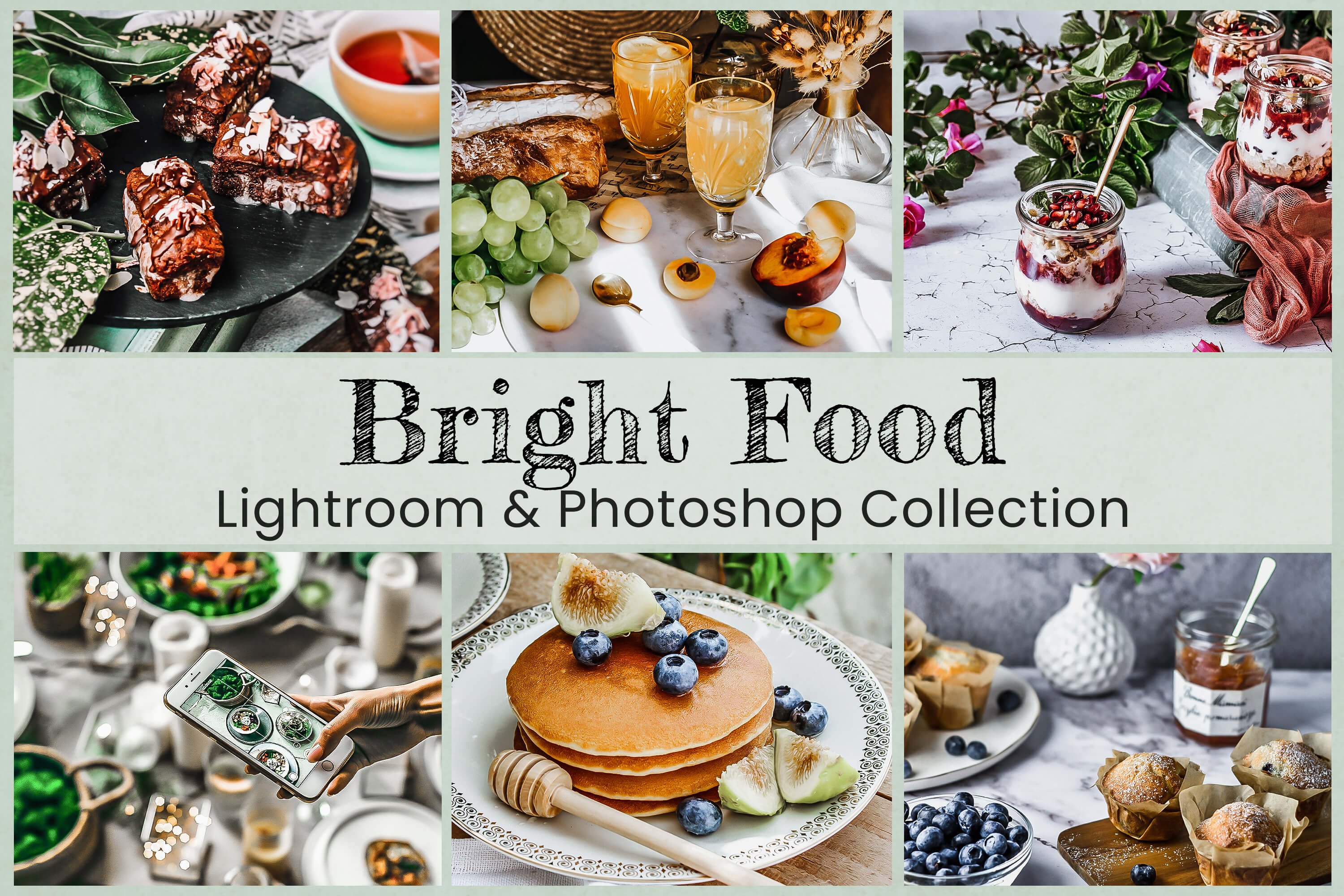 6 Bright Food Photo Edit Collectioncover image.