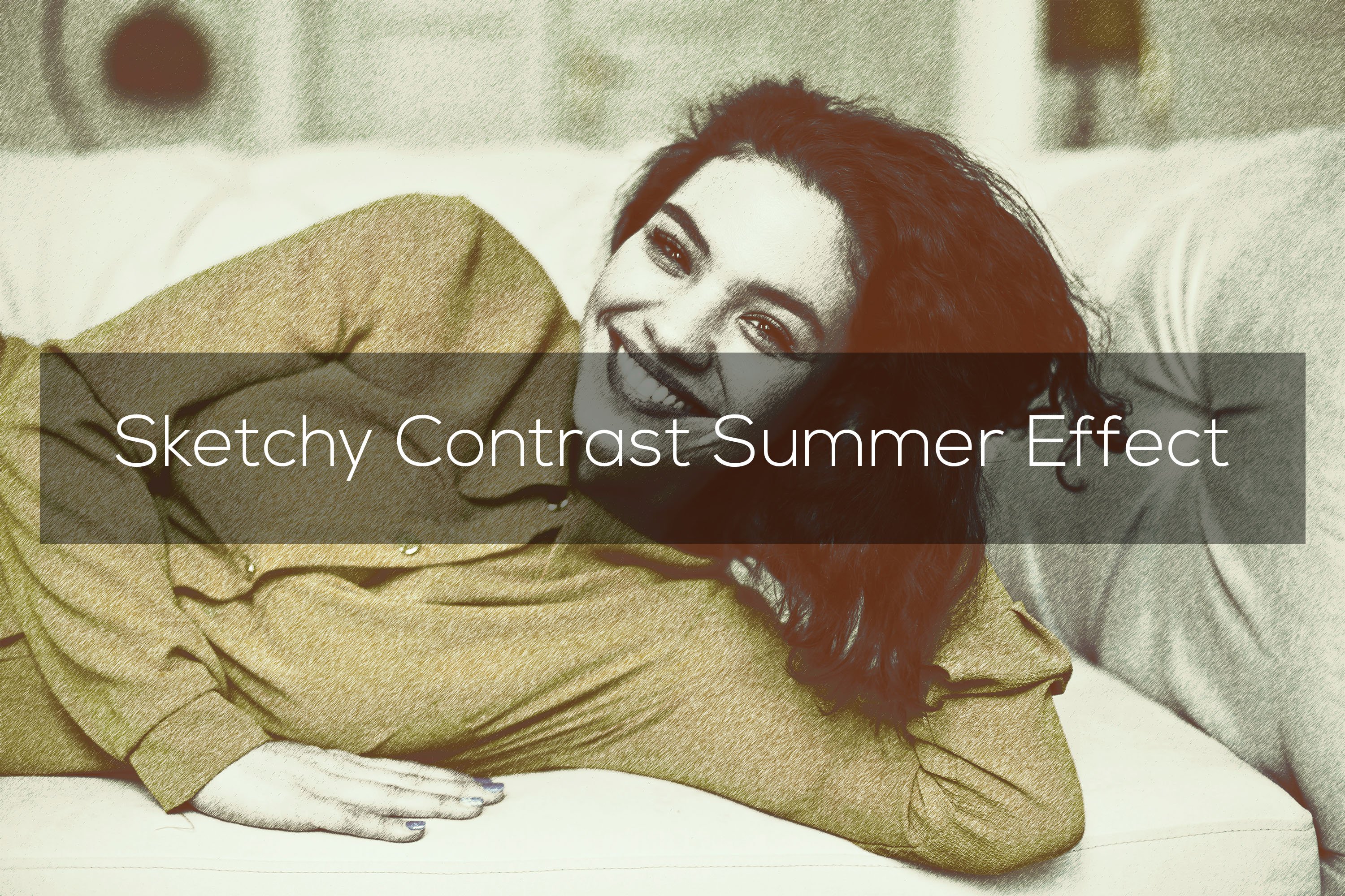 Sketchy Contrast Summer Effectcover image.