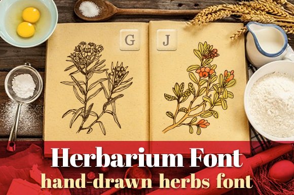 Herbarium Font cover image.