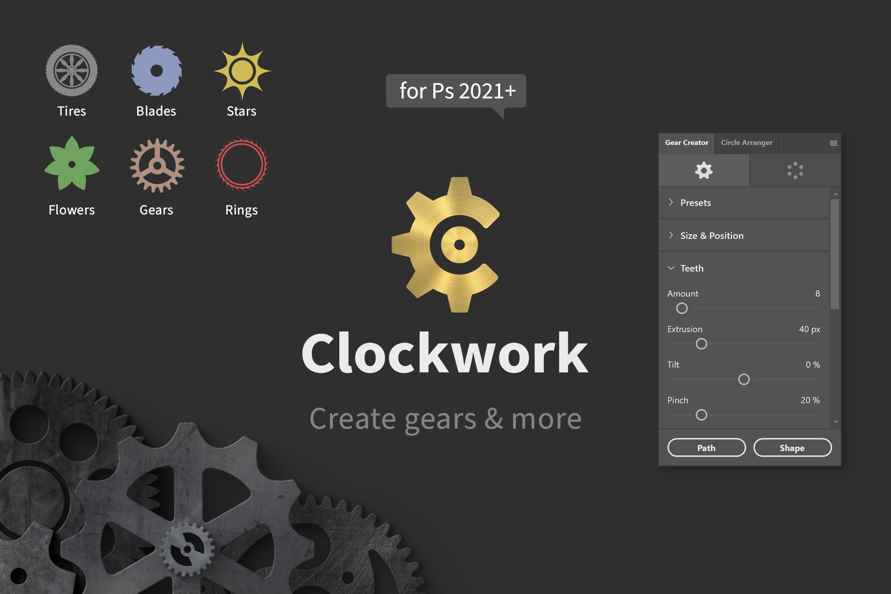 Clockwork - Create Gears & Morecover image.
