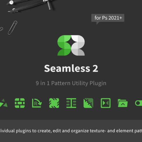 Seamless 2 - Pattern Utility Plugincover image.