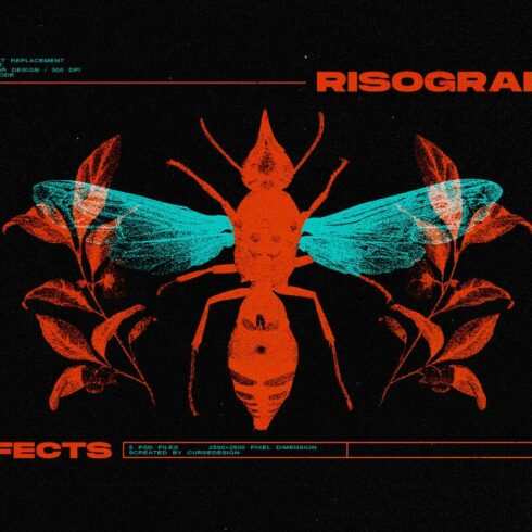 Risograph Effects Vol.1cover image.