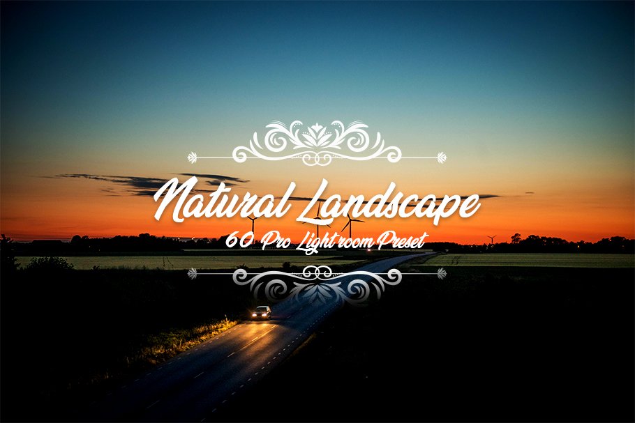 60 Natural Landscape Presetcover image.