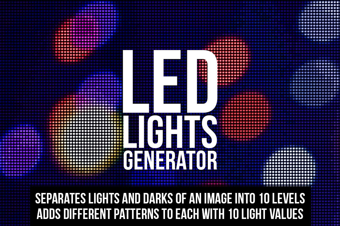 Led Lights Generator PS Actionspreview image.