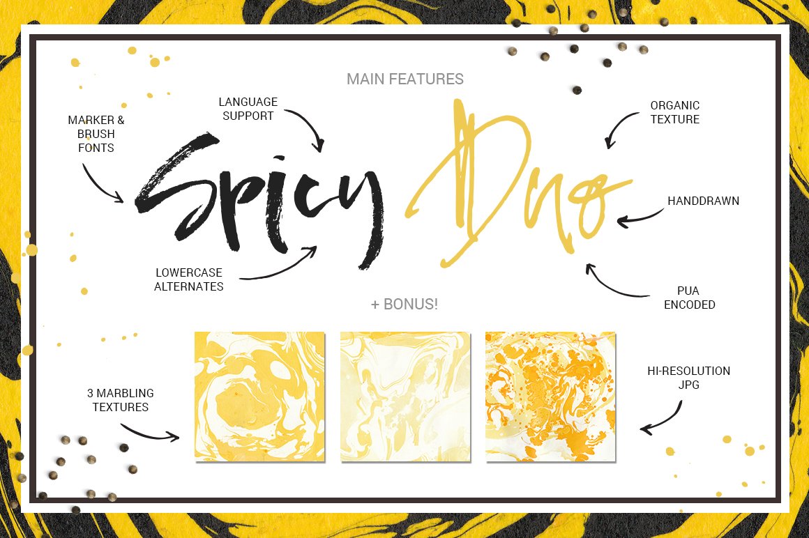 Pepper & Lime - Font Duo preview image.