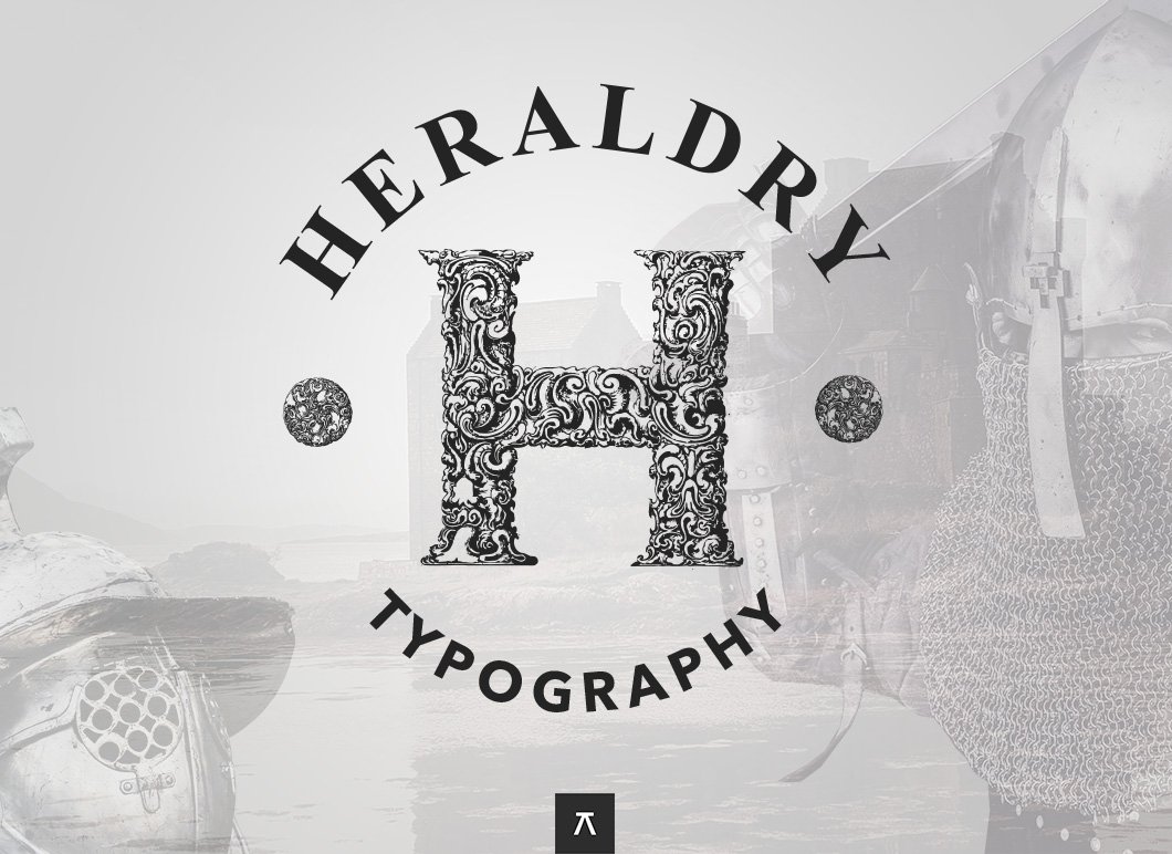 HERALDRY - Typography Set cover image.