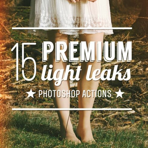 15 Premium Light Leak Actionscover image.