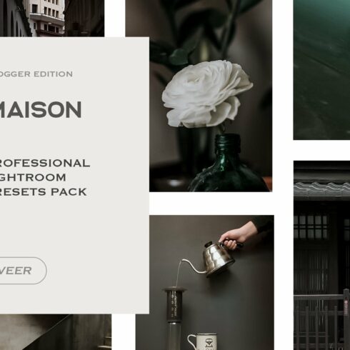 Maison Lightroom Presets Mobilecover image.