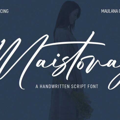 Maistoray Signature Script Font cover image.