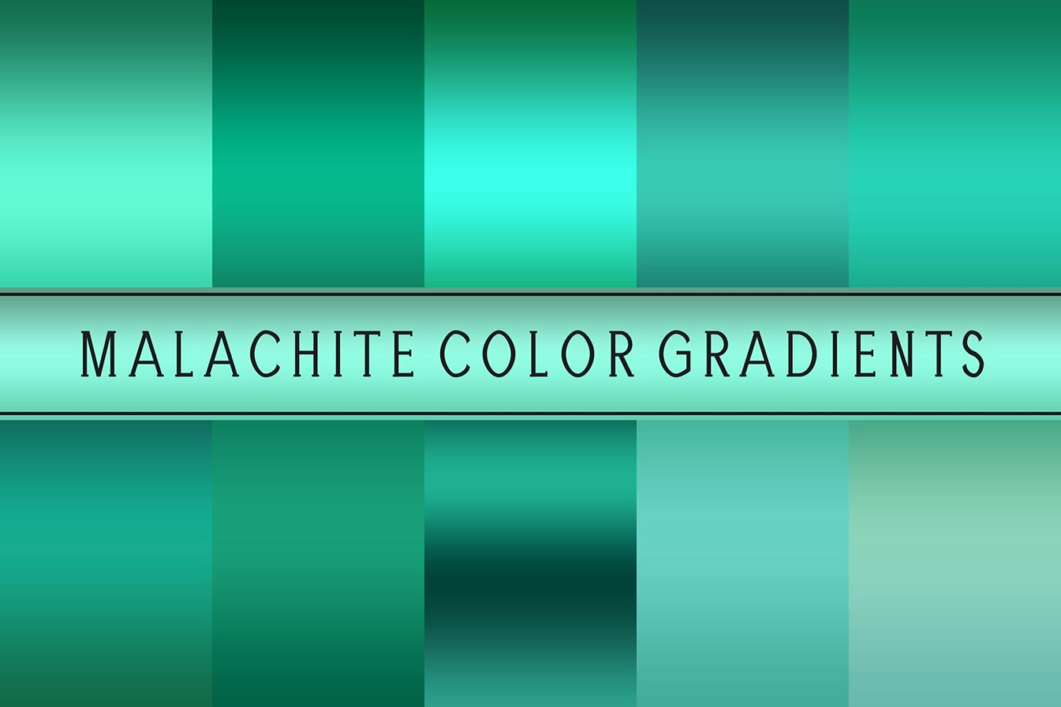 Malachite Color Gradients – MasterBundles