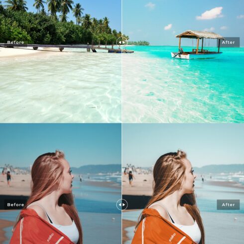 Maldives  Lightroom Presets Packcover image.