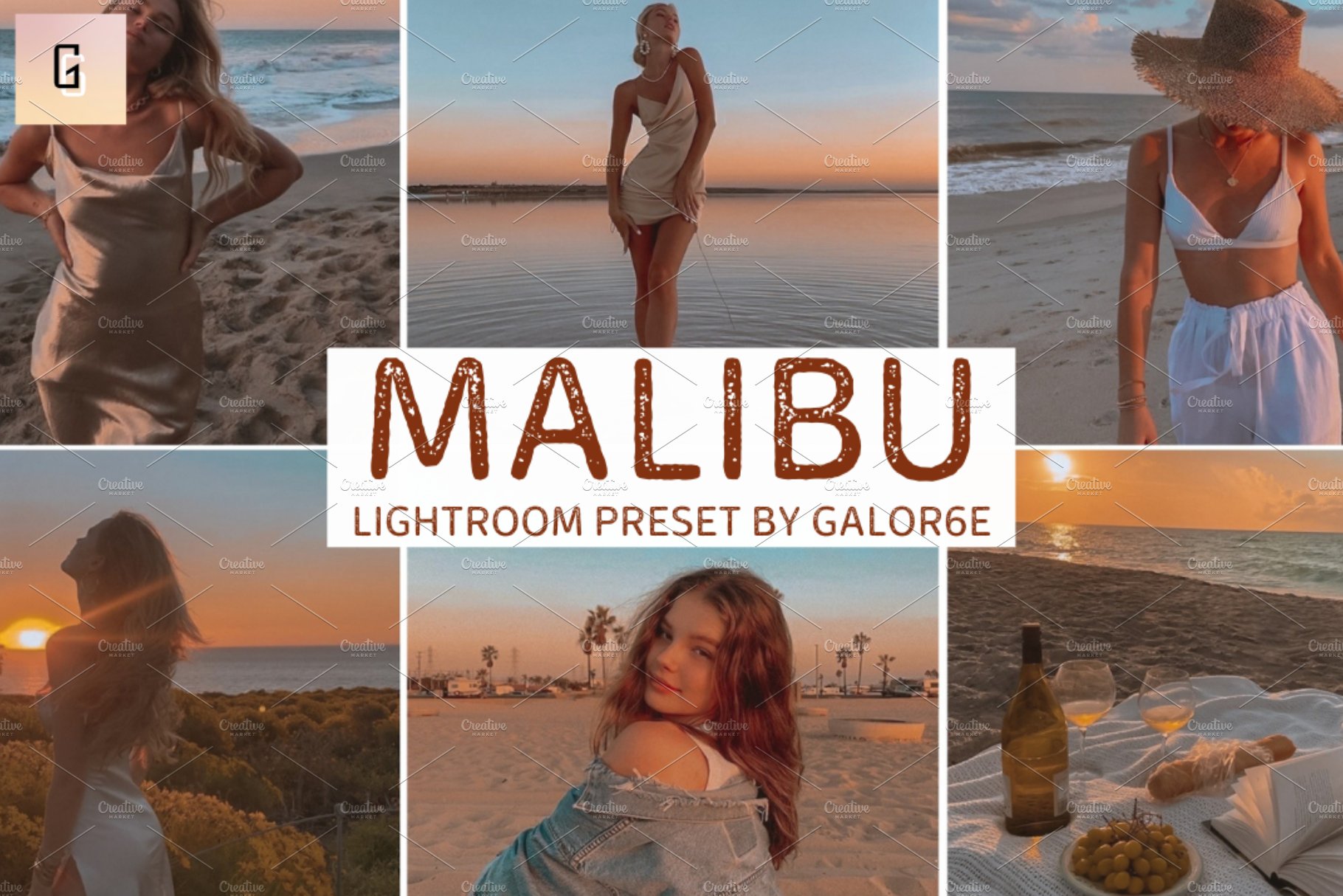 Lightroom Preset MALIBU by GALOR6Ecover image.