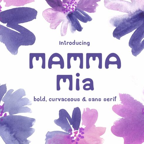 Mamma Mia / Fun Display Type cover image.