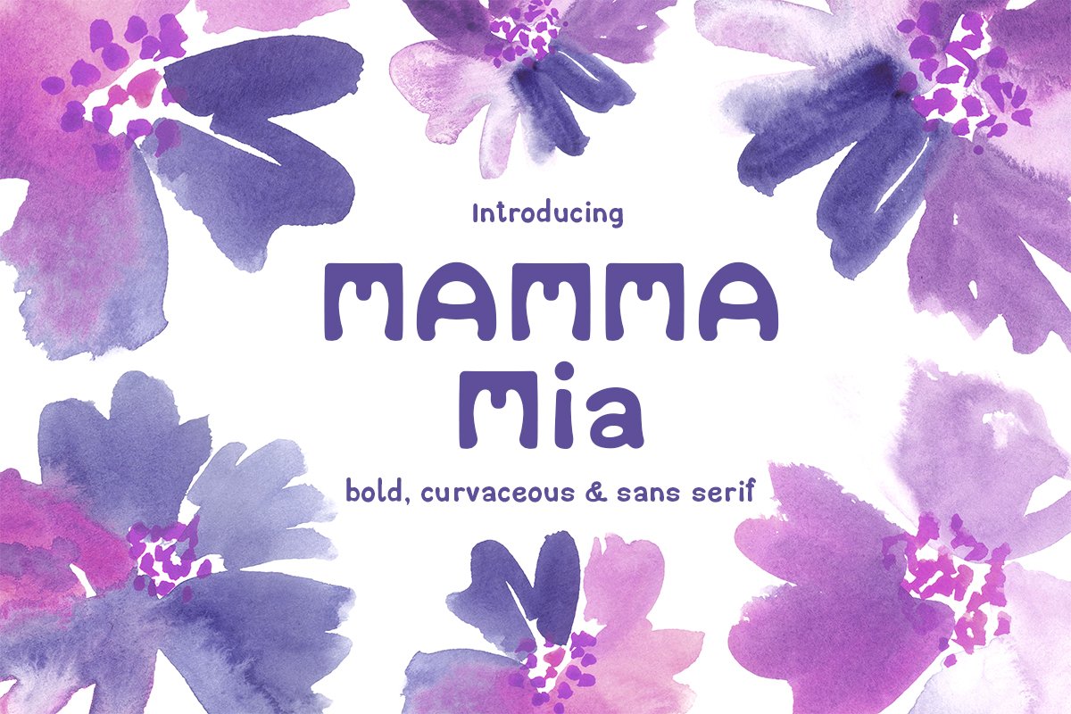 Mamma Mia / Fun Display Type cover image.
