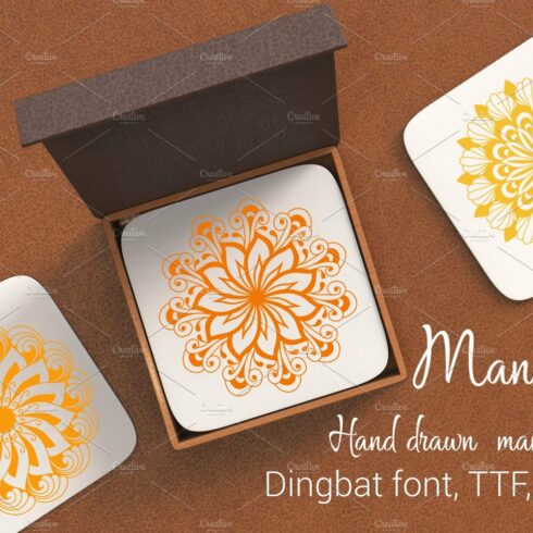 Mandings Dingbat Font cover image.