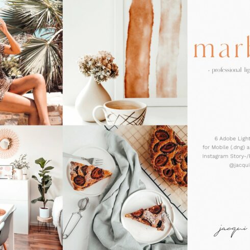 Marbella Lightroom Preset Packcover image.