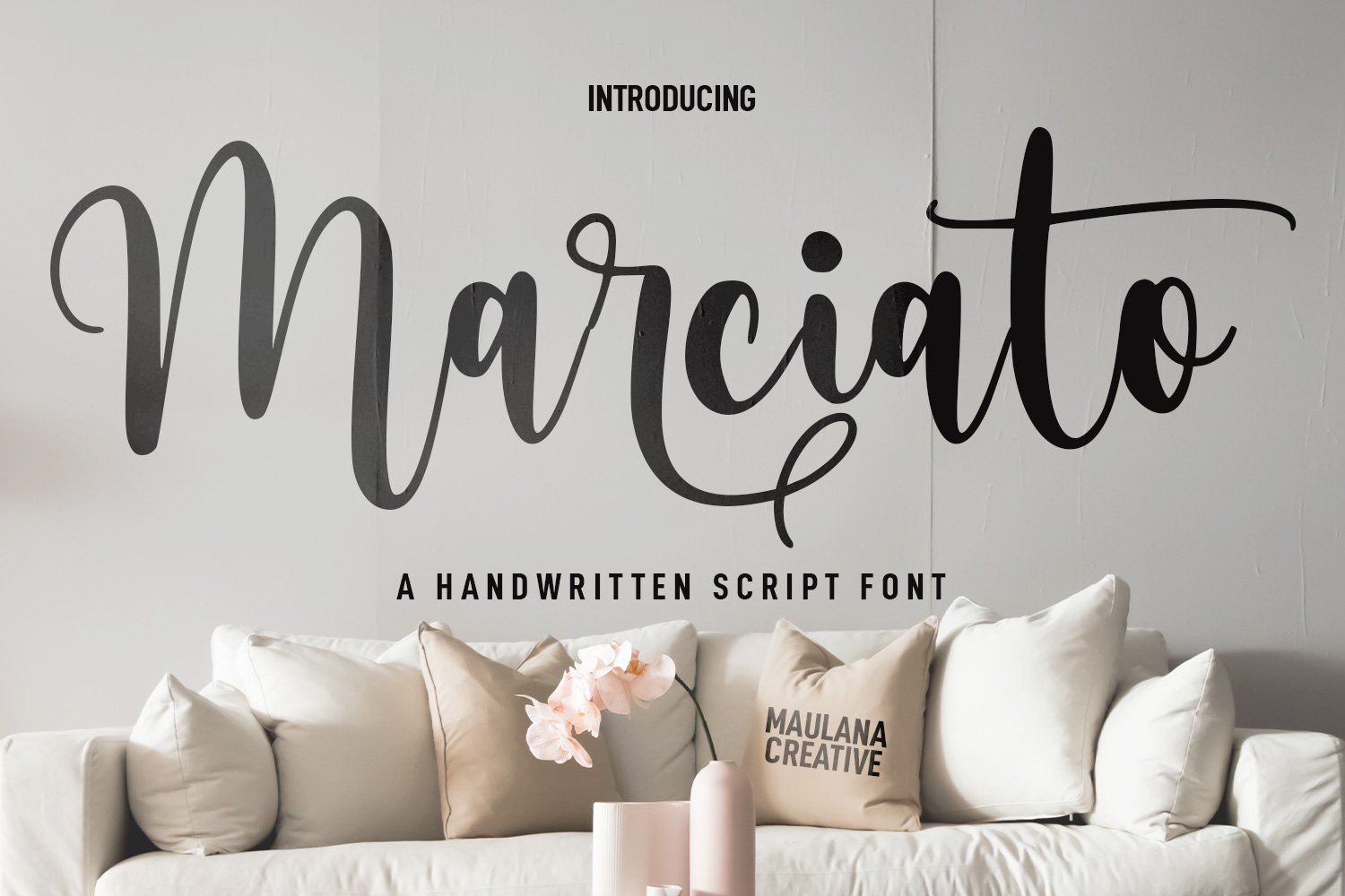 Marciato Script Font cover image.