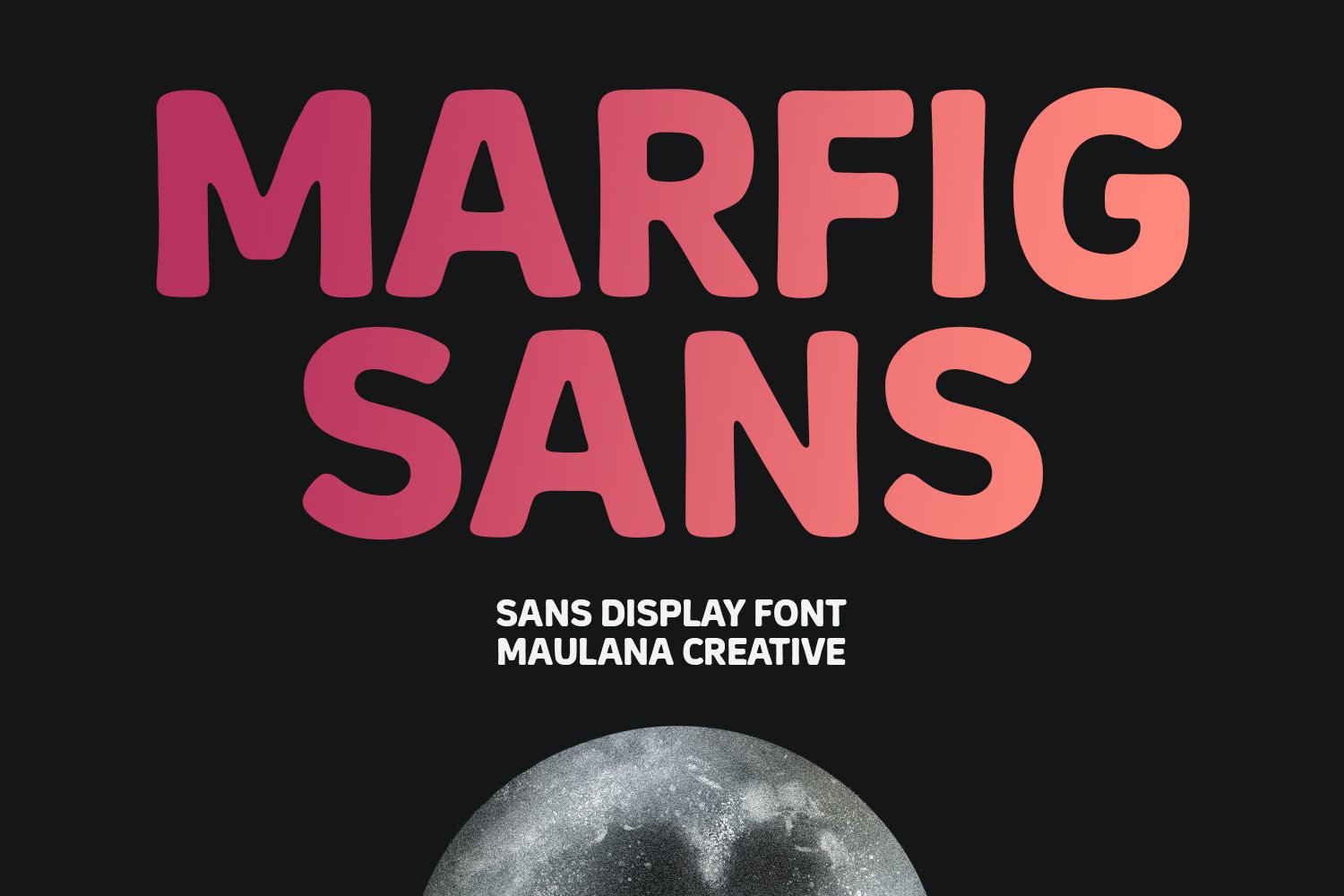 Marfig Sans Display Font cover image.