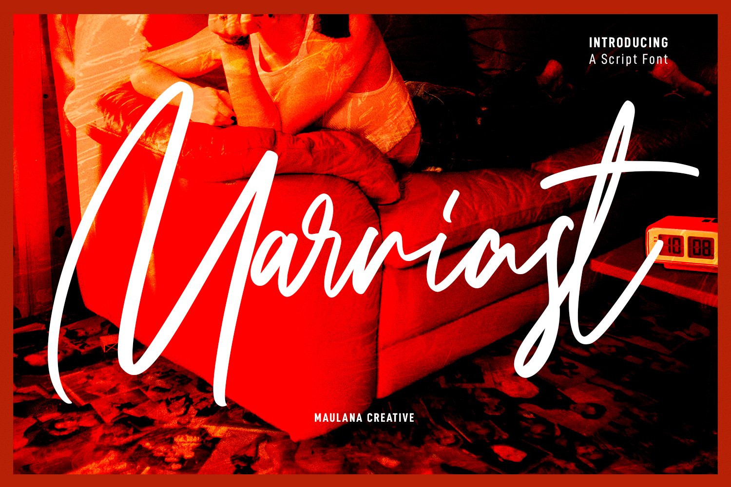 Marriast Script Font cover image.