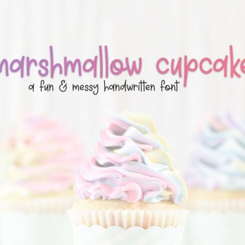 Marshmallow Cupcake cover image.