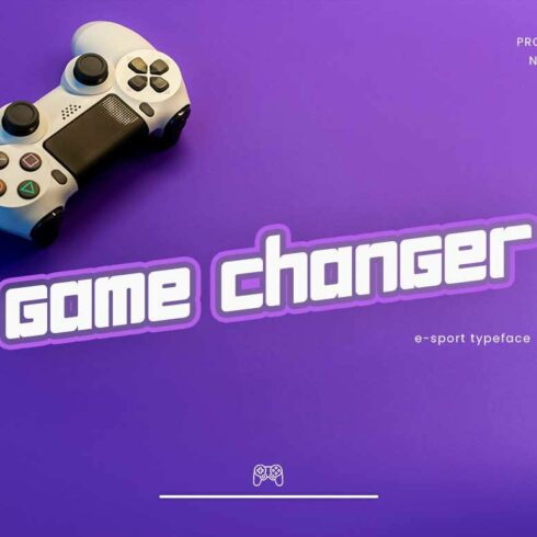 Game Changer | E-Sport Typeface cover image.