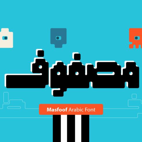 Masfoof - Arabic Font cover image.