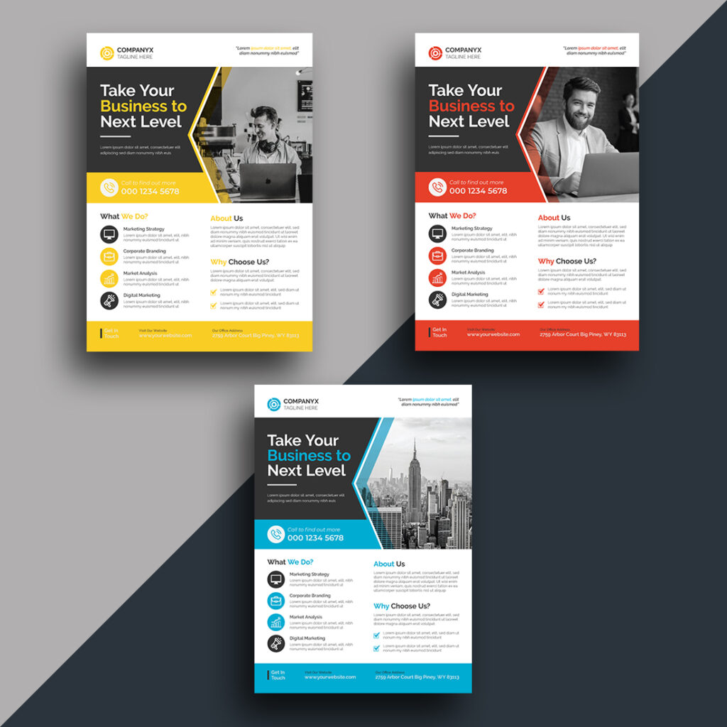 Corporate Flyer Template - MasterBundles