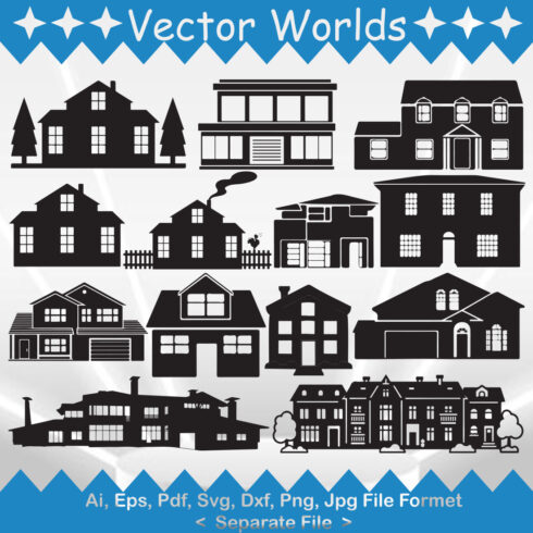 Home SVG Vector Design cover image.