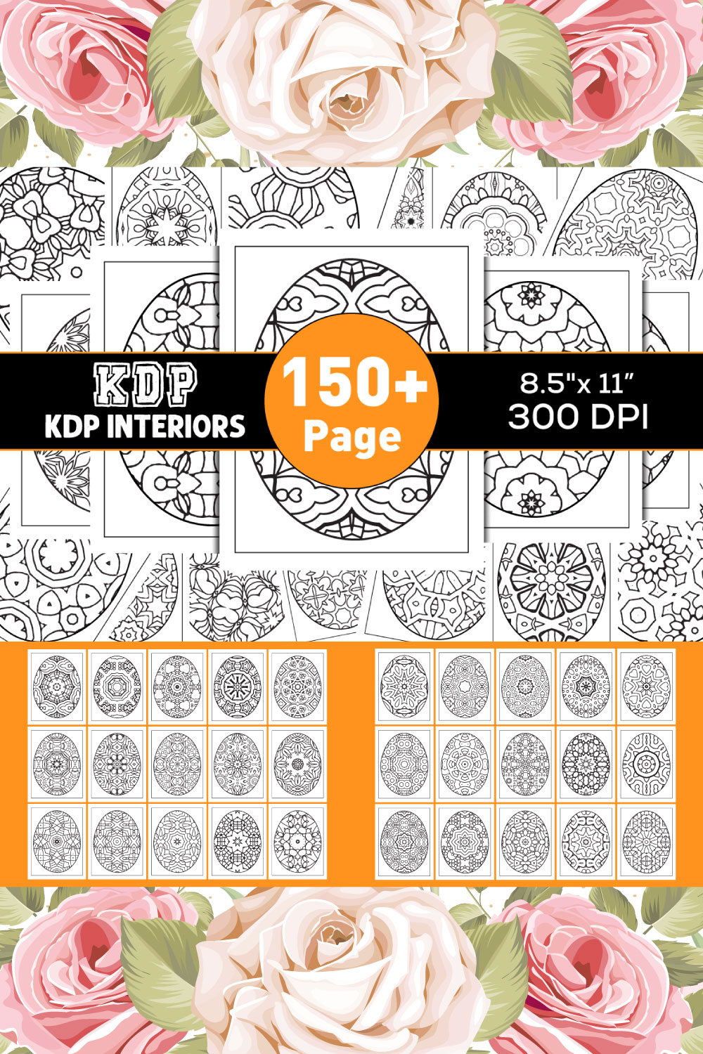 150+ Happy Easter Day KDP Interiors pinterest preview image.