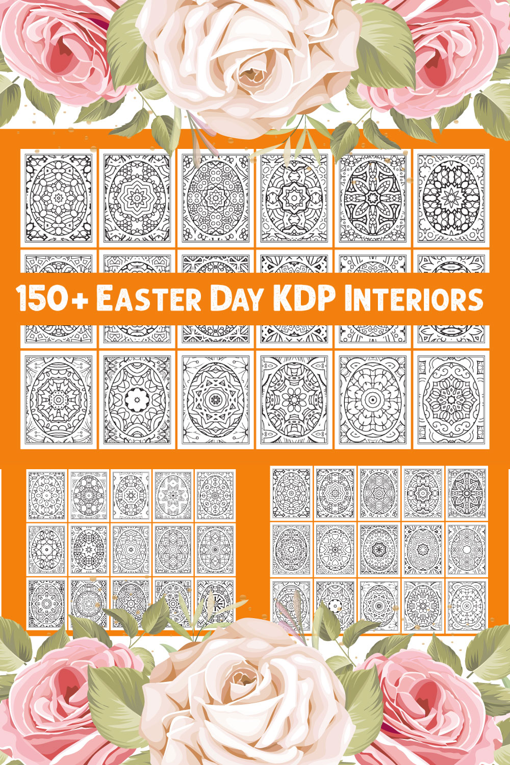 150+ Happy Easter Day KDP Interiors pinterest preview image.